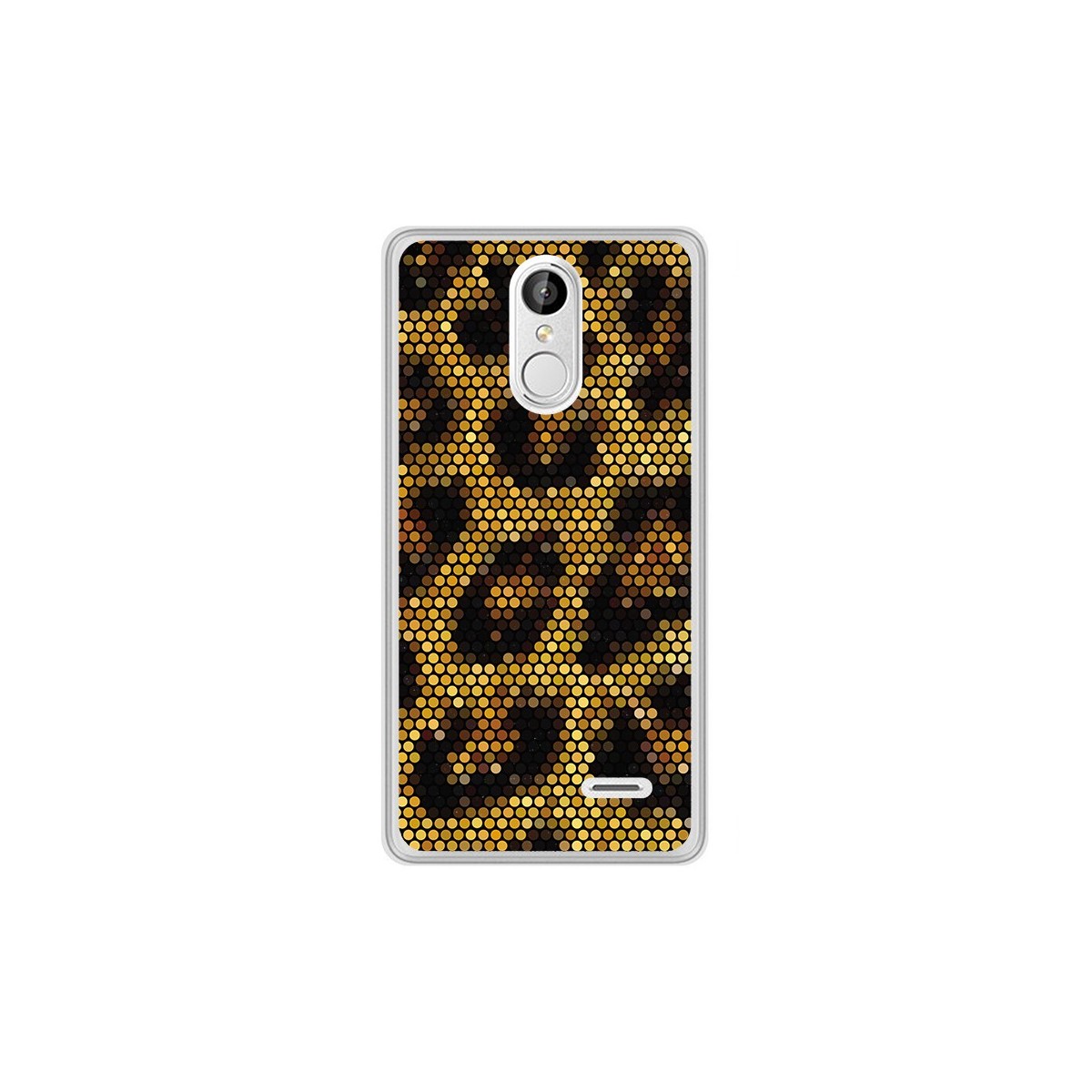 Funda Gel Tpu para Leagoo M5 Plus Diseño Leopardo Dibujos