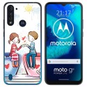Funda Gel Tpu para Motorola Moto G8 Power Lite diseño Café Dibujos