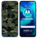 Funda Gel Tpu para Motorola Moto G8 Power Lite diseño Camuflaje Dibujos