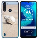 Funda Gel Tpu para Motorola Moto G8 Power Lite diseño Concha Dibujos