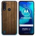 Funda Gel Tpu para Motorola Moto G8 Power Lite diseño Madera Dibujos