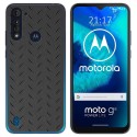 Funda Gel Tpu para Motorola Moto G8 Power Lite diseño Metal Dibujos