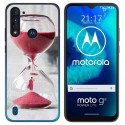 Funda Gel Tpu para Motorola Moto G8 Power Lite diseño Reloj Dibujos