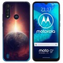 Funda Gel Tpu para Motorola Moto G8 Power Lite diseño Tierra Dibujos