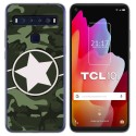 Funda Gel Tpu para TCL 10L diseño Camuflaje 01 Dibujos