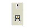 Funda Gel Tpu para Leagoo M5 Plus Diseño Pingüino Dibujos