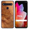 Funda Gel Tpu para TCL 10L diseño Madera 04 Dibujos