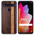 Funda Gel Tpu para TCL 10L diseño Madera 05 Dibujos