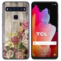 Funda Gel Tpu para TCL 10L diseño Madera 08 Dibujos