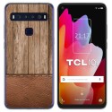 Funda Gel Tpu para TCL 10L diseño Madera 09 Dibujos