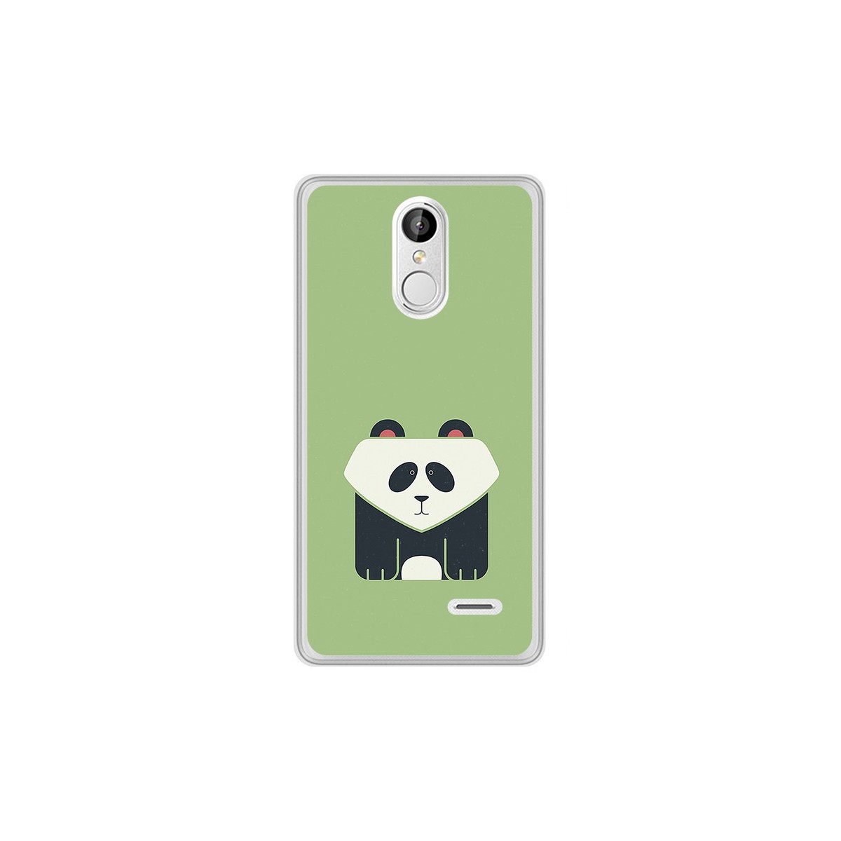 Funda Gel Tpu para Leagoo M5 Plus Diseño Panda Dibujos