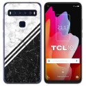 Funda Gel Tpu para TCL 10L diseño Mármol 01 Dibujos