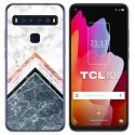 Funda Gel Tpu para TCL 10L diseño Mármol 05 Dibujos