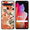 Funda Gel Tpu para TCL 10L diseño Mármol 12 Dibujos
