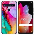 Funda Gel Tpu para TCL 10L diseño Mármol 15 Dibujos