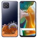 Funda Gel Transparente para Oppo Reno 4Z 5G diseño Bufalo Dibujos
