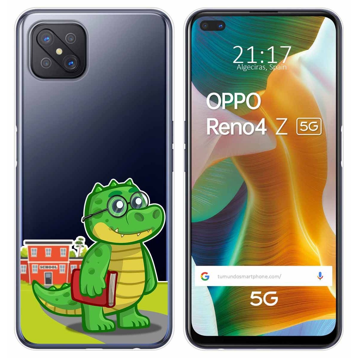 Funda Gel Transparente para Oppo Reno 4Z 5G diseño Coco Dibujos