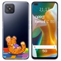 Funda Gel Transparente para Oppo Reno 4Z 5G diseño Leopardo Dibujos