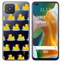 Funda Gel Transparente para Oppo Reno 4Z 5G diseño Pato Dibujos