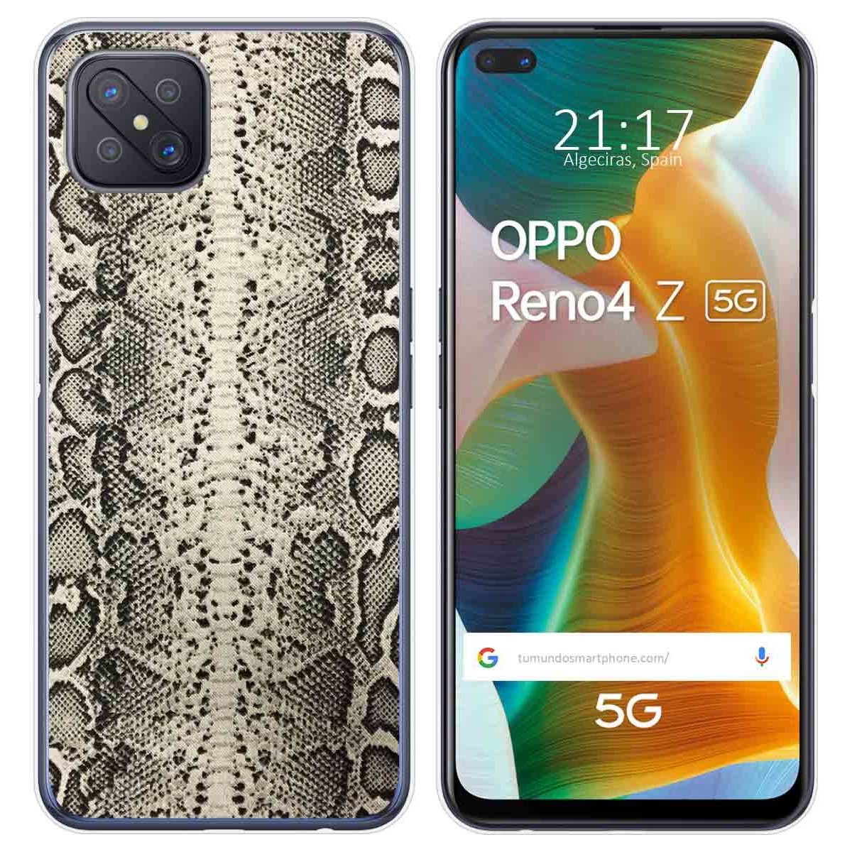 Funda Gel Tpu para Oppo Reno 4Z 5G diseño Animal 01 Dibujos