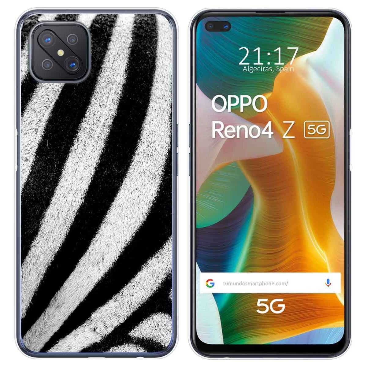 Funda Gel Tpu para Oppo Reno 4Z 5G diseño Animal 02 Dibujos