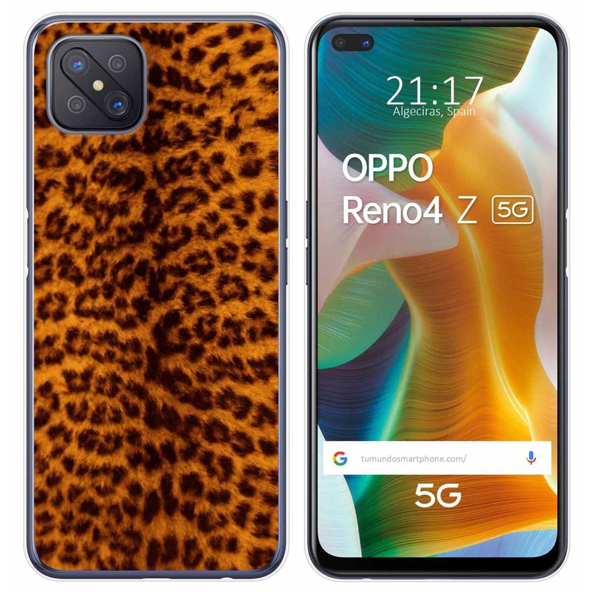 Funda Gel Tpu para Oppo Reno 4Z 5G diseño Animal 03 Dibujos