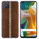 Funda Gel Tpu para Oppo Reno 4Z 5G diseño Cuero 01 Dibujos