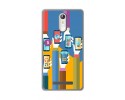 Funda Gel Tpu para Leagoo M8 / M8 Pro Diseño Apps Dibujos