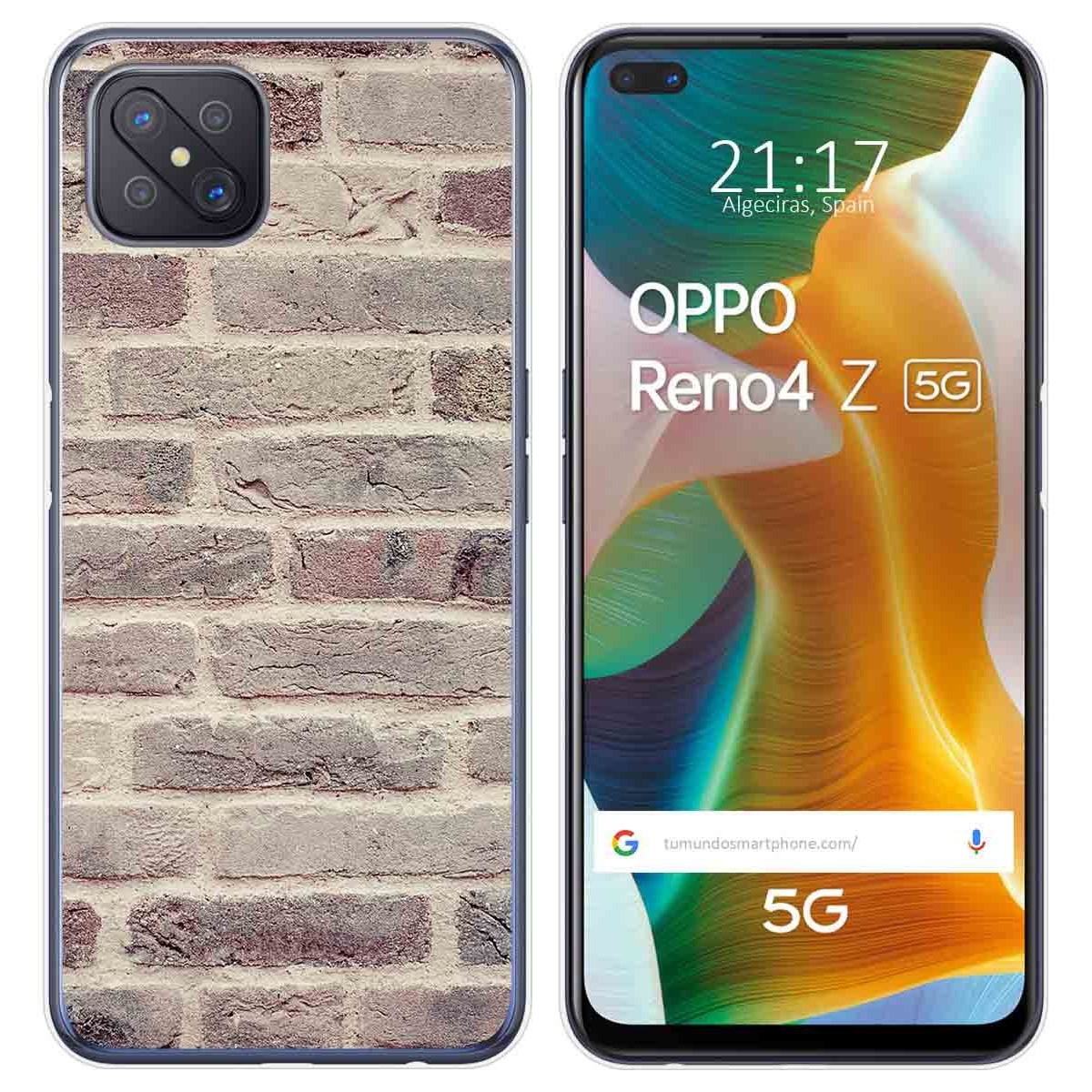 Funda Gel Tpu para Oppo Reno 4Z 5G diseño Ladrillo 01 Dibujos