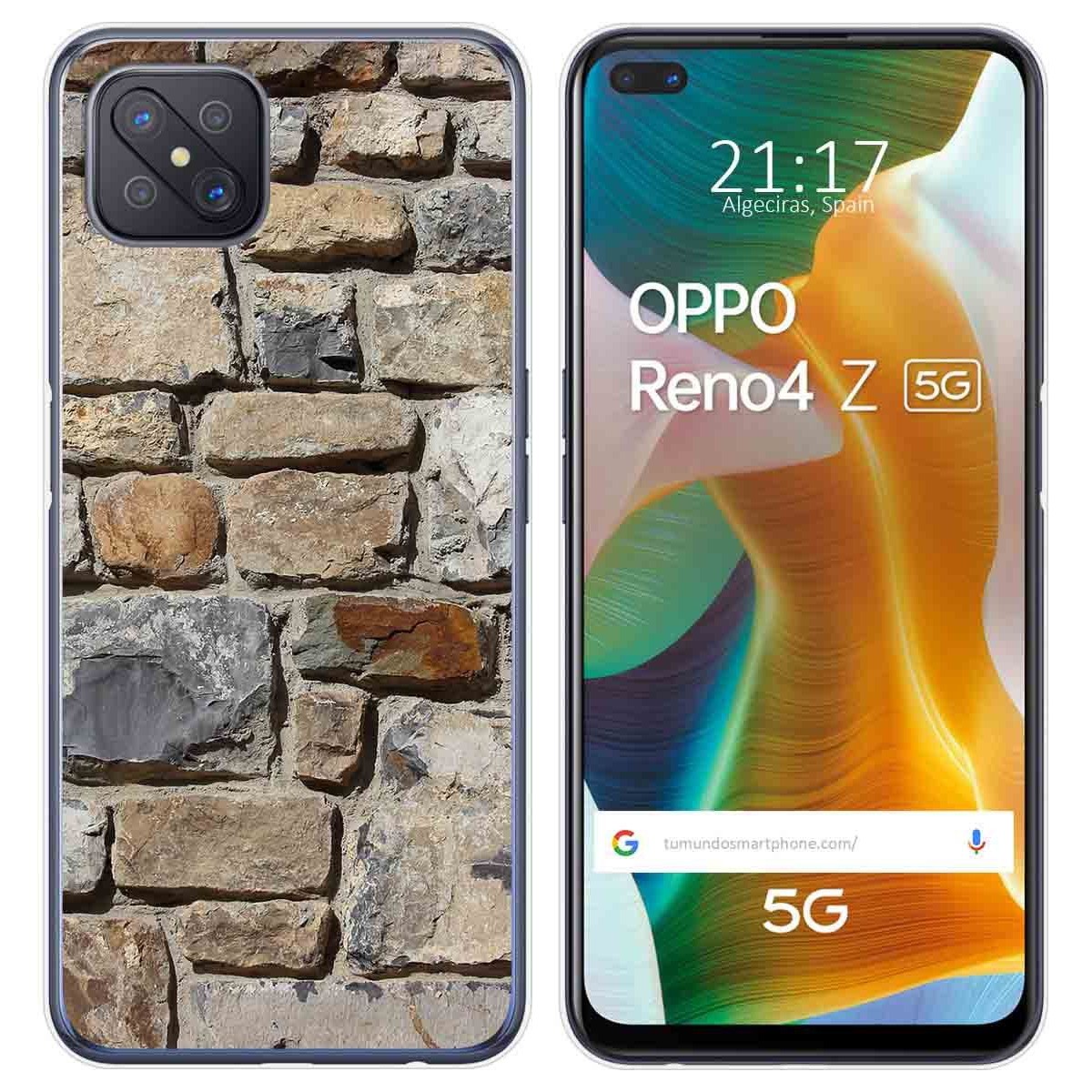 Funda Gel Tpu para Oppo Reno 4Z 5G diseño Ladrillo 03 Dibujos