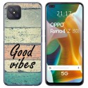 Funda Gel Tpu para Oppo Reno 4Z 5G diseño Madera 01 Dibujos