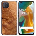 Funda Gel Tpu para Oppo Reno 4Z 5G diseño Madera 04 Dibujos
