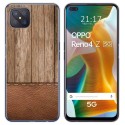 Funda Gel Tpu para Oppo Reno 4Z 5G diseño Madera 09 Dibujos