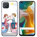 Funda Gel Tpu para Oppo Reno 4Z 5G diseño Café Dibujos