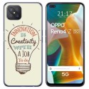 Funda Gel Tpu para Oppo Reno 4Z 5G diseño Creativity Dibujos