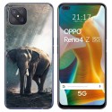Funda Gel Tpu para Oppo Reno 4Z 5G diseño Elefante Dibujos
