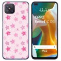 Funda Gel Tpu para Oppo Reno 4Z 5G diseño Flores Dibujos