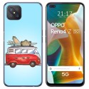 Funda Gel Tpu para Oppo Reno 4Z 5G diseño Furgoneta Dibujos