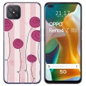 Funda Gel Tpu para Oppo Reno 4Z 5G diseño Flores Vintage Dibujos