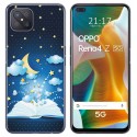 Funda Gel Tpu para Oppo Reno 4Z 5G diseño Libro Cuentos Dibujos