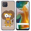 Funda Gel Tpu para Oppo Reno 4Z 5G diseño Leon Dibujos