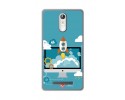 Funda Gel Tpu para Leagoo M8 / M8 Pro Diseño Cohete Dibujos