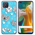 Funda Gel Tpu para Oppo Reno 4Z 5G diseño Mariposas Dibujos