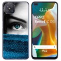 Funda Gel Tpu para Oppo Reno 4Z 5G diseño Ojo Dibujos