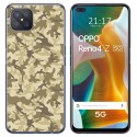 Funda Gel Tpu para Oppo Reno 4Z 5G diseño Sand Camuflaje Dibujos