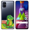 Funda Gel Transparente para Samsung Galaxy M51 diseño Coco Dibujos