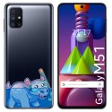 Funda Gel Transparente para Samsung Galaxy M51 diseño Hipo Dibujos