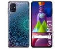 Funda Gel Transparente para Samsung Galaxy M51 diseño Mandala Dibujos