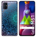 Funda Gel Transparente para Samsung Galaxy M51 diseño Mandala Dibujos