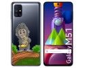 Funda Gel Transparente para Samsung Galaxy M51 diseño Mono Dibujos